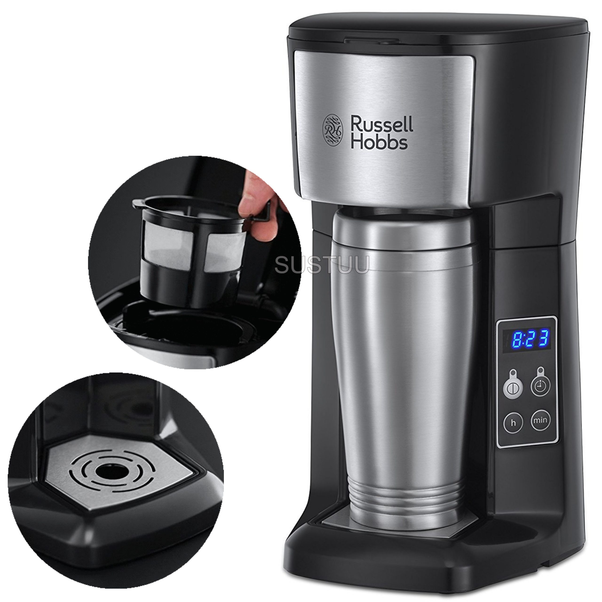 Russell Hobbs Brew and Go Filter Coffee 